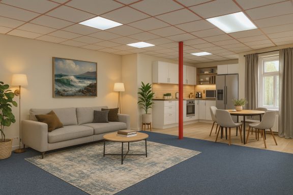 Impressie mogelijke inrichting